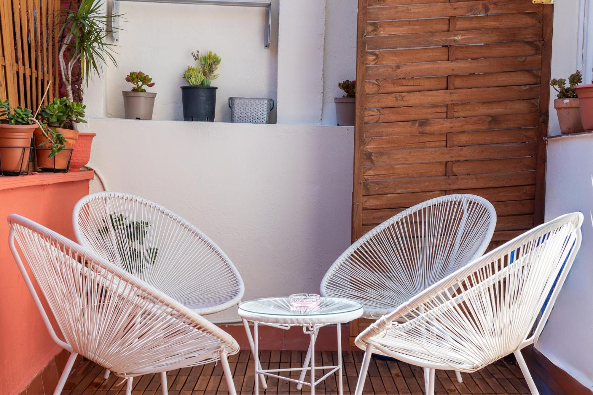 Spacious & Sunny Apt With Terrace In The City Center Barcelona Zewnętrze zdjęcie