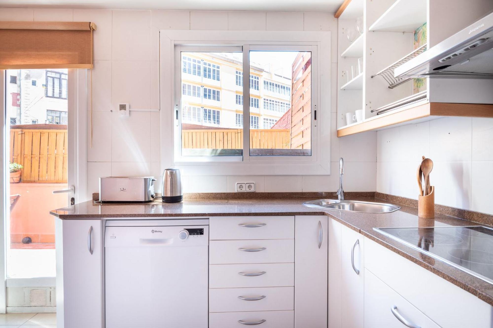Spacious & Sunny Apt With Terrace In The City Center Barcelona Zewnętrze zdjęcie
