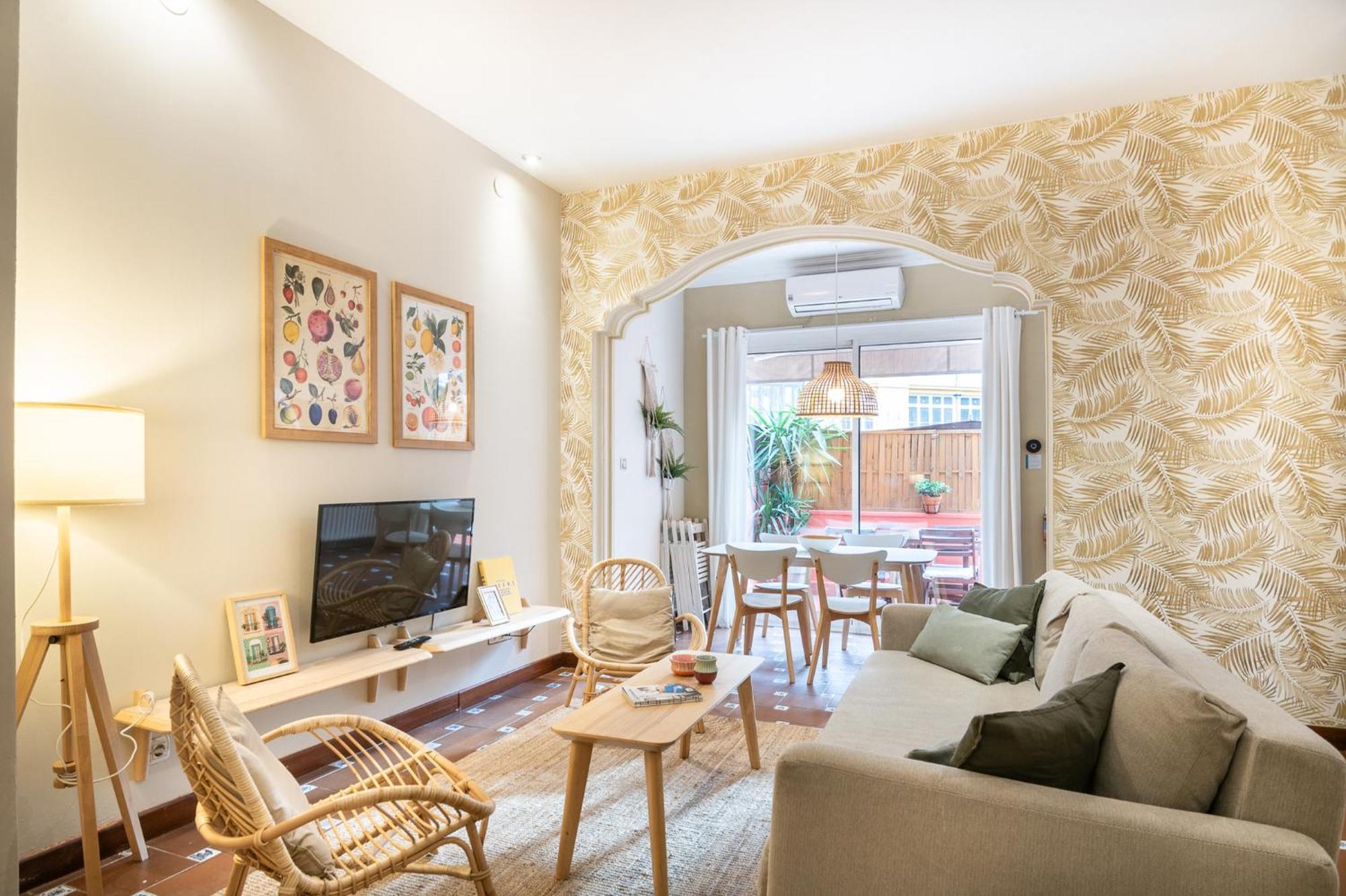 Spacious & Sunny Apt With Terrace In The City Center Barcelona Zewnętrze zdjęcie