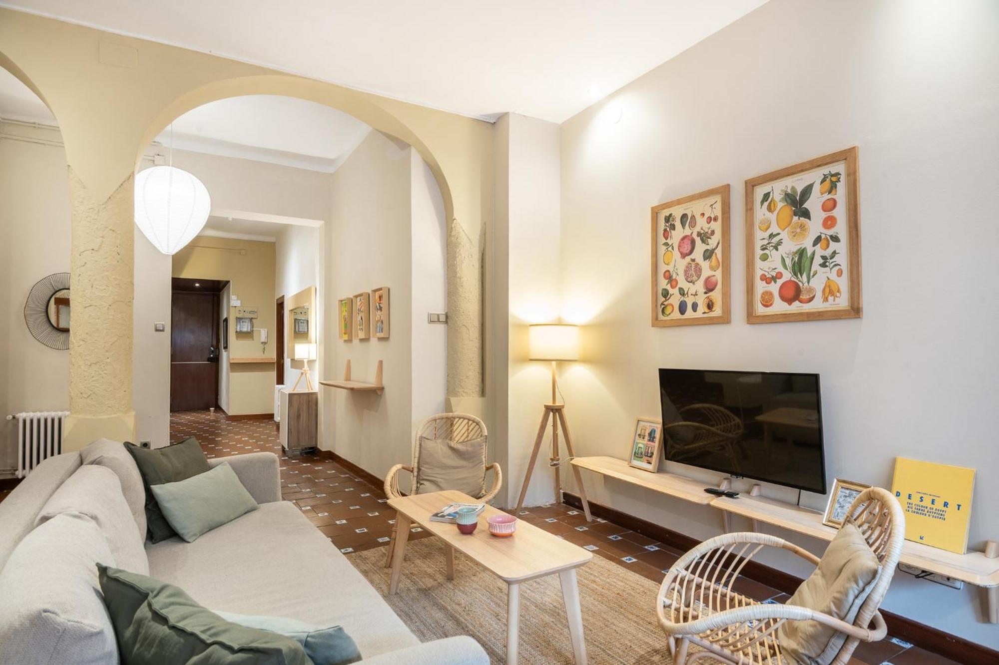 Spacious & Sunny Apt With Terrace In The City Center Barcelona Zewnętrze zdjęcie